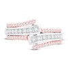 Diamond Fashion Ring 1/2 ct tw 10K Two-Tone Gold