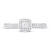 Diamond Promise Ring 1/5 ct tw 10K White Gold