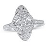 Thumbnail Image 1 of Diamond Ring 1/4 ct tw Round-cut Sterling Silver