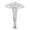 Thumbnail Image 2 of Diamond Ring 1/2 ct tw Round-cut Sterling Silver - Size 7