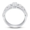 Thumbnail Image 3 of Diamond Ring 1/4 ct tw Round-cut Sterling Silver