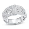 Thumbnail Image 4 of Diamond Ring 1/4 ct tw Round-cut Sterling Silver