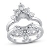Diamond Enhancer Band 1-1/2 ct tw Round-cut 14K White Gold