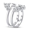 Diamond Enhancer Band 1-1/2 ct tw Round-cut 14K White Gold