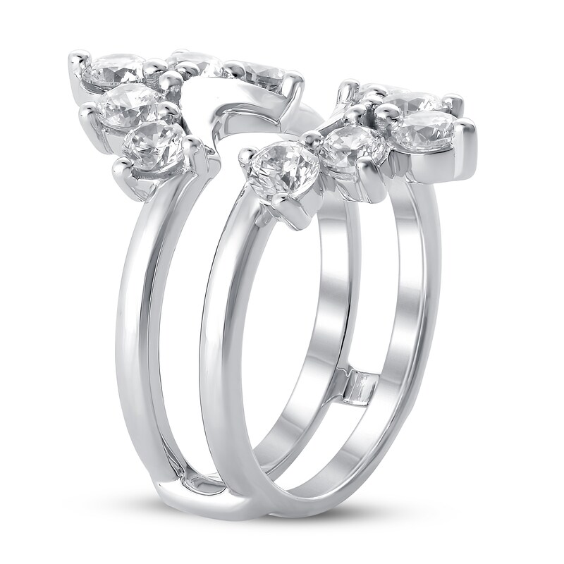 Diamond Enhancer Band 1-1/2 ct tw Round-cut 14K White Gold