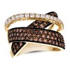 Le Vian Diamond Ring 1-7/8 ct tw 14K Honey Gold