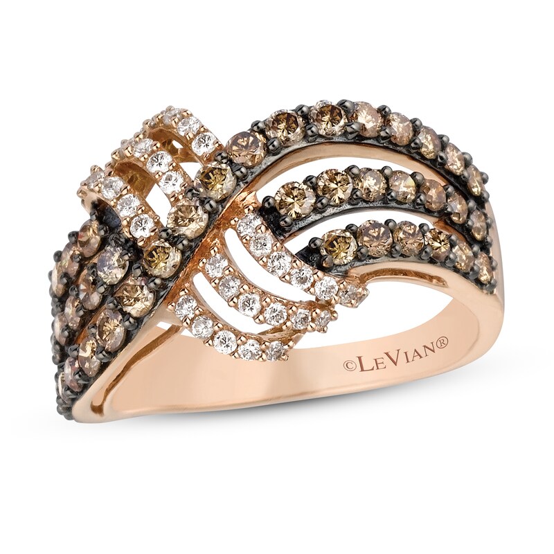Le Vian Diamond Ring 1-1/3 ct tw 14K Strawberry Gold
