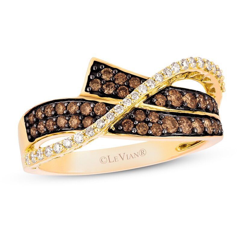 Le Vian Diamond Ring 5/8 ct tw 14K Honey Gold