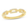 Thumbnail Image 1 of Diamond Stacking Ring 1/8 ct tw Round-cut 10K Yellow Gold