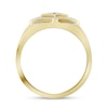 Thumbnail Image 1 of Men's Diamond Ring 1/4 ct tw Round-cut 10K Yellow Gold