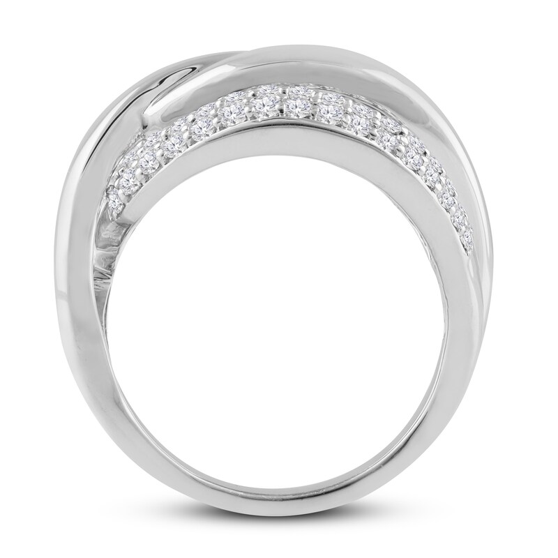 Diamond Ring 1 ct tw Round-cut Sterling Silver