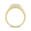 Thumbnail Image 1 of Men's Diamond Square Ring 1/4 ct tw 10K Yellow Gold