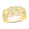 Diamond Fashion Ring 1/2 ct tw Round-cut 10K Yellow Gold
