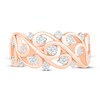 Thumbnail Image 2 of Diamond Fashion Ring 1/2 ct tw Round-cut 10K Rose Gold