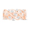 Thumbnail Image 1 of Diamond Fashion Ring 1/2 ct tw Round-cut 10K Rose Gold