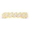 Thumbnail Image 2 of Diamond Stacking Ring 1/10 ct tw Round-cut 10K Yellow Gold