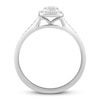 Thumbnail Image 1 of Diamond Promise Ring 1/4 ct tw Round-Cut 10K White Gold