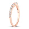 Thumbnail Image 2 of Adore Diamond Contour Ring 1/2 ct tw Round-cut 14K Rose Gold