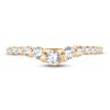 Thumbnail Image 2 of Diamond Contour Ring 1/2 ct tw Round-cut 14K Yellow Gold