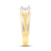 Men's Diamond Ring 1/4 ct tw Round-cut 10K Two-Tone Gold