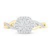 Thumbnail Image 2 of Diamond Fashion Ring 1/3 ct tw Round-cut 10K Yellow Gold