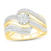 Thumbnail Image 0 of Diamond Fashion Ring 1/4 ct tw Round-cut 10K Yellow Gold