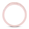 Stackable Diamond Ring 1/5 ct tw Round-Cut 10K Rose Gold