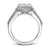 Diamond Engagement Ring 1-1/8 ct tw Round-Cut 14K White Gold