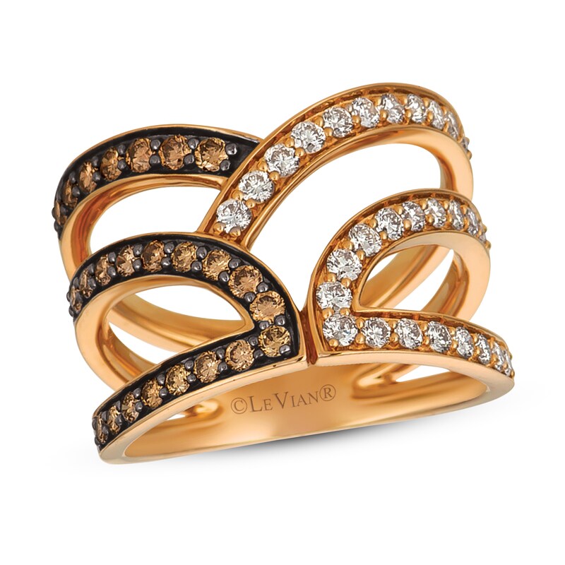 Le Vian Diamond Ring 1 ct tw 14K Strawberry Gold