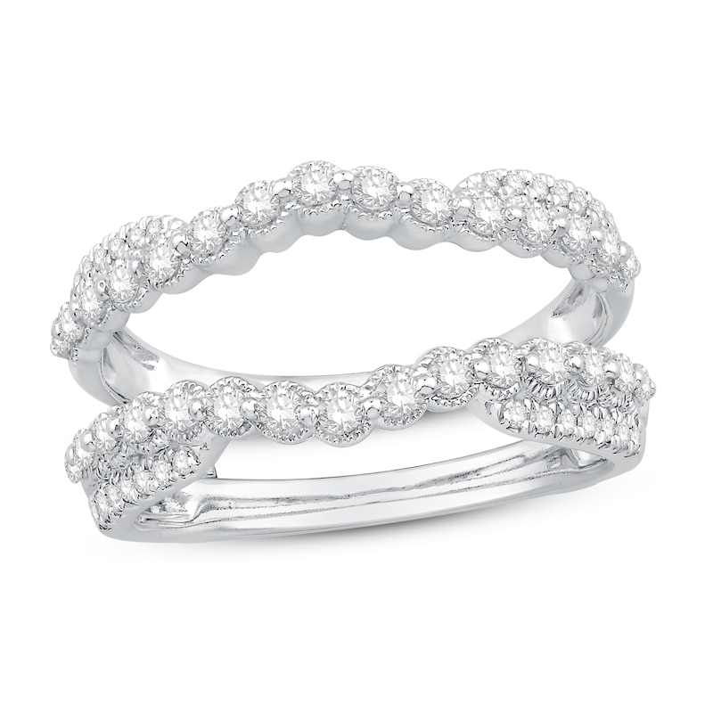 Main Image 1 of Adore Diamond Enhancer Band 5/8 ct tw Round-Cut 14K White Gold