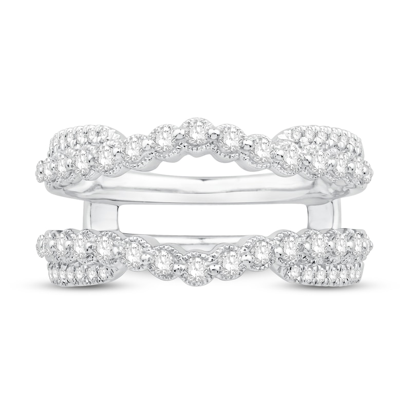 Main Image 3 of Adore Diamond Enhancer Band 5/8 ct tw Round-Cut 14K White Gold