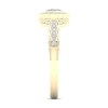 Thumbnail Image 2 of Diamond Ring 1/3 ct tw Princess & Round-Cut 10K Yellow Gold