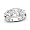 Diamond Ring 1/2 ct tw Round-cut 10K White Gold