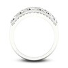 Diamond Ring 1/2 ct tw Round-cut 10K White Gold