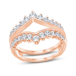 Adore Diamond Enhancer Band 1 ct tw Round-cut 14K Rose Gold