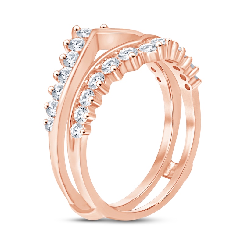 Main Image 2 of Adore Diamond Enhancer Band 1 ct tw Round-cut 14K Rose Gold