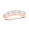 Thumbnail Image 1 of Diamond Fashion Ring 1/2 ct tw Round-Cut 10K Rose Gold