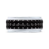 Thumbnail Image 3 of Adore Men's Black Diamond Wedding Band 1-1/2 ct tw Round-cut 10K White Gold