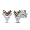 Le Vian Diamond Earrings 1/4 ct tw 14K Vanilla Gold