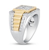 Thumbnail Image 2 of Men's Diamond Ring 2 ct tw Round-cut 10K Two-Tone Gold