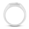 Thumbnail Image 2 of Men's Diamond Ring 1/4 ct tw Round-cut 10K White Gold