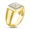 Men's Lab-Created Diamonds by KAY Square Ring 1 ct tw 14K Yellow Gold
