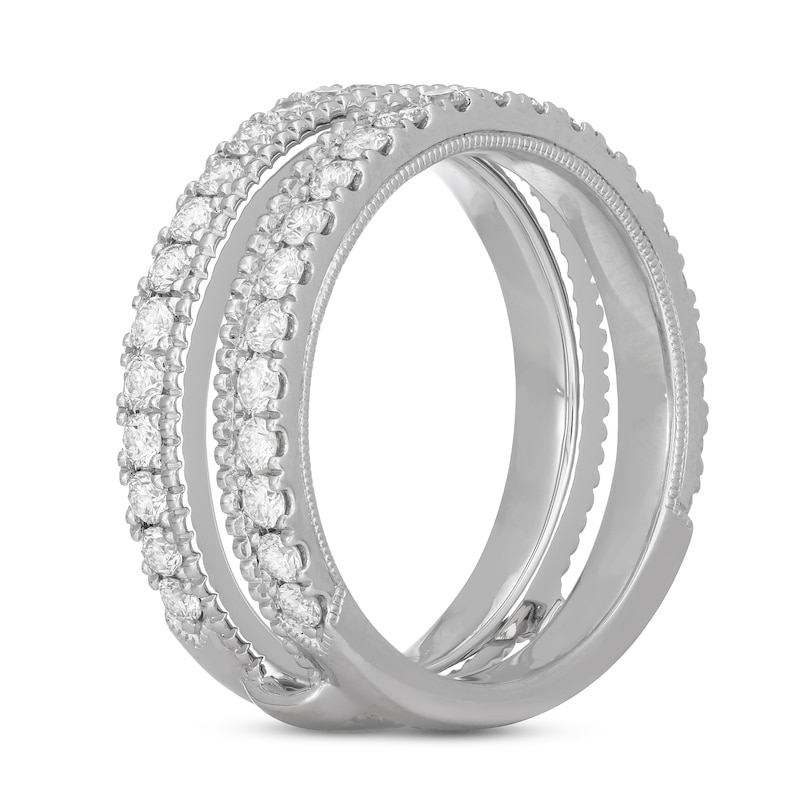 Neil Lane Diamond Enhancer Ring 1 ct tw Round-cut 14K White Gold