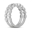 Thumbnail Image 1 of Neil Lane Diamond Enhancer Ring 3/4 ct tw Round & Marquise-cut 14K White Gold