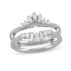 Neil Lane Diamond Enhancer Ring 3/4 ct tw Round & Baguette-cut 14K White Gold