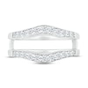 Thumbnail Image 2 of Adore Diamond Enhancer Ring 1/2 ct tw Round-cut 10K White Gold