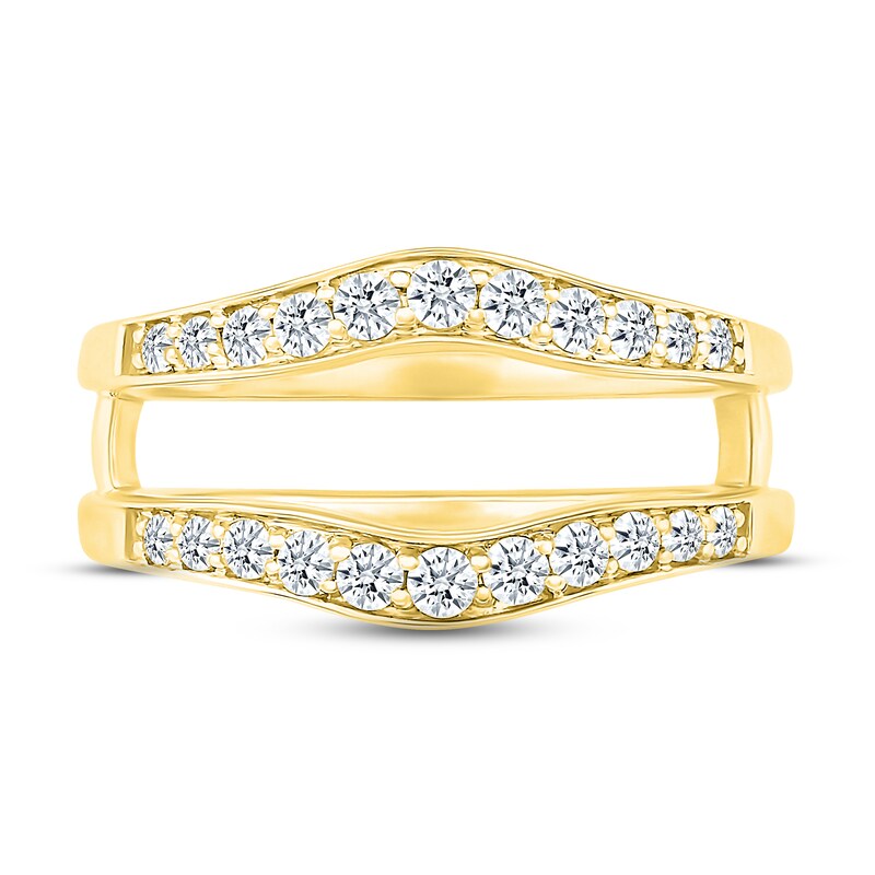 Main Image 2 of Diamond Enhancer Ring 1/2 ct tw Round-cut 10K Yellow Gold
