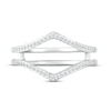 Thumbnail Image 2 of Adore Diamond Enhancer Ring 1/6 ct tw Round-cut 10K White Gold