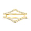 Thumbnail Image 2 of Adore Diamond Enhancer Ring 1/6 ct tw Round-cut 10K Yellow Gold