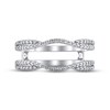 Thumbnail Image 2 of Diamond Insert Ring 1/3 ct tw Round-cut 14K White Gold